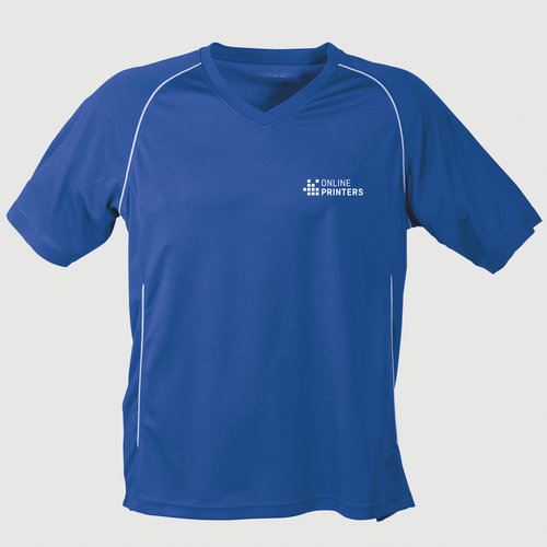 royalblau / weiß