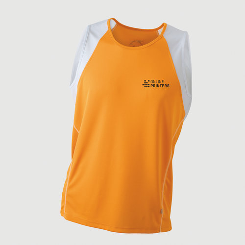 orange / weiß