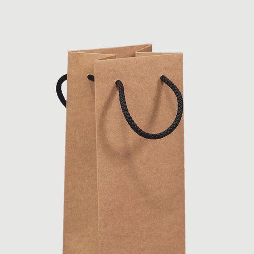 Taschen mit Stoffkordelgriffen aus Öko-/Naturpapier, 30 x 40 x 10 cm 4