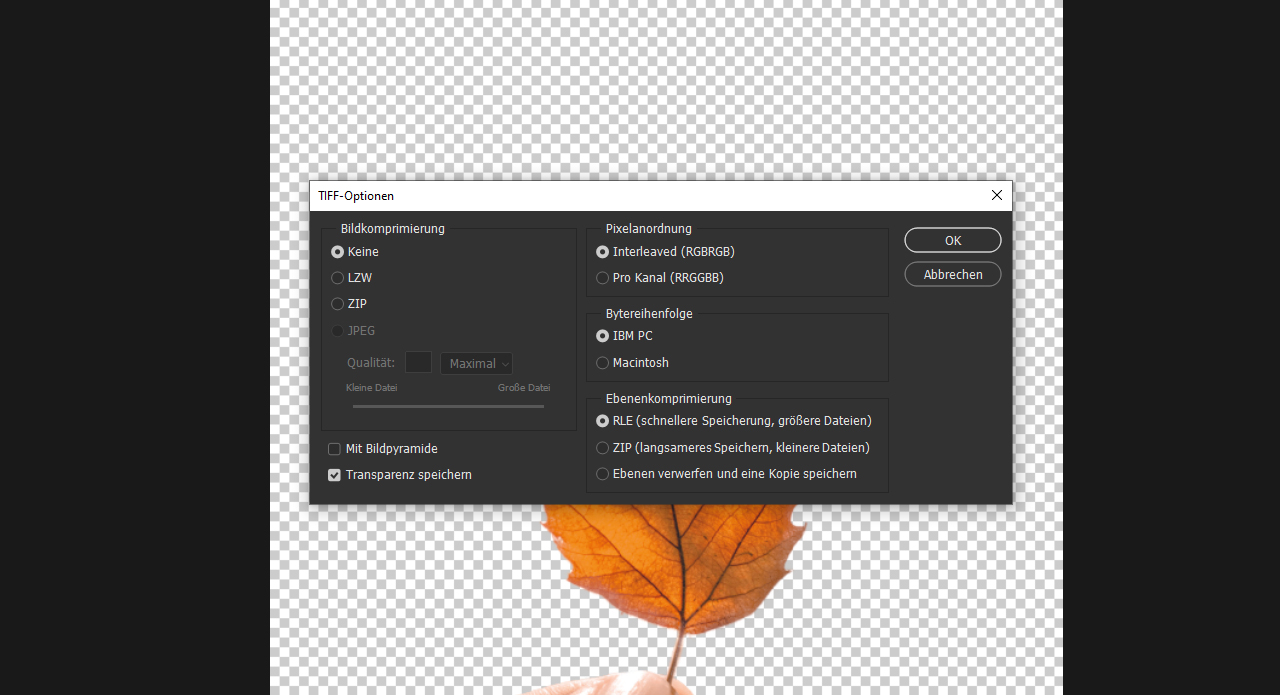 Making Photoshop backgrounds transparent, deleting or saving them