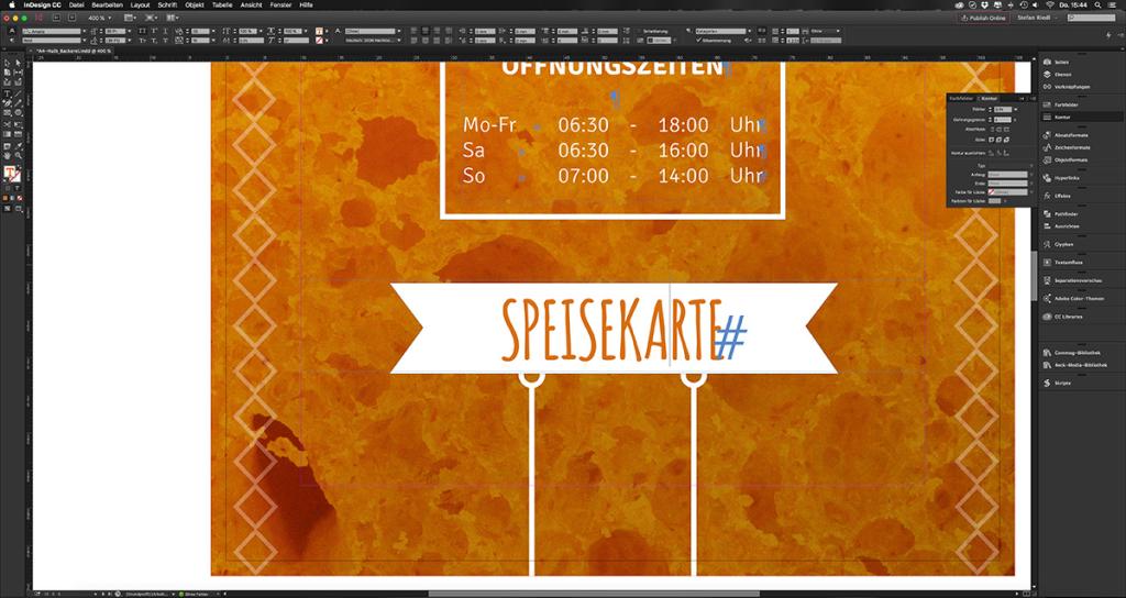 InDesign-Tutorial-speisekarte-gestalten- Schriftzug