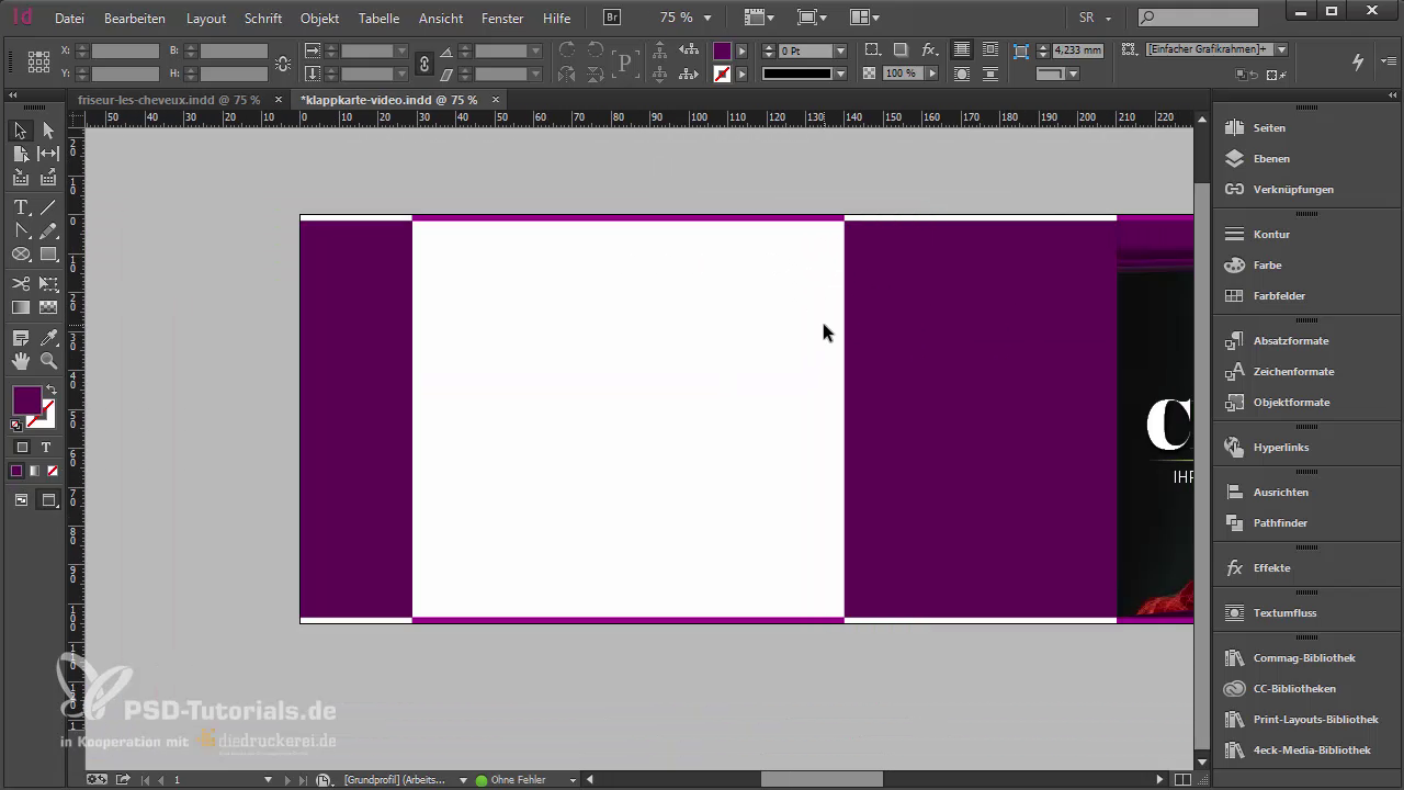 In Indesign Klappkarten Anlegen Schritt Fur Schritt Anleitung