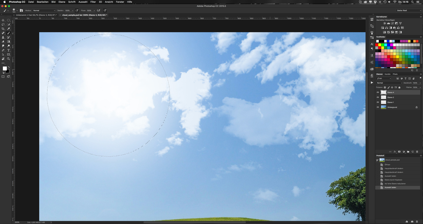 Photoshop-Tutorial: Cloud Brush