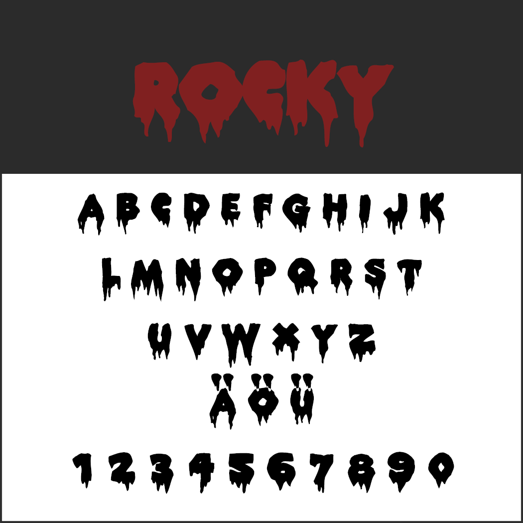 Gruselige Schriftarten Zum Kopieren : Erstelle dir hier im fontpicker ...