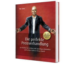 Neues Buch von Tim Taxis mit dem Titel "Die perfekte Preisverhandlung"