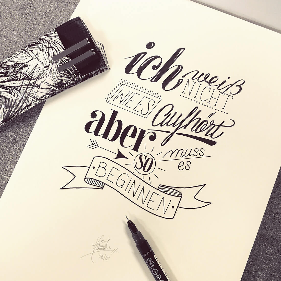 Hannah Rabenstein - Handlettering