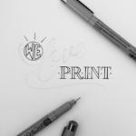 Hannah Rabenstein Handlettering: We love Print (2)