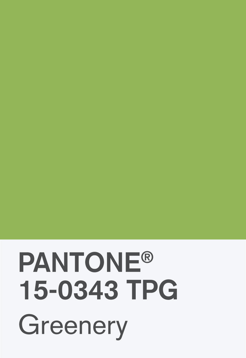 Greenery: Pantone Color of the Year | © Pantone Color Institute