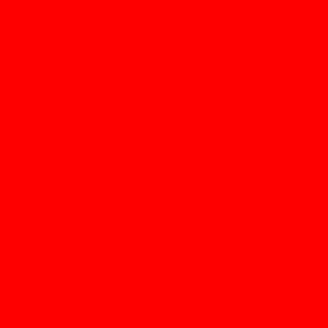Ein durchgehend rotes Quadrat, ideal für die Restaurantwerbung, fällt durch seine reine, makellose Farbe und ohne Muster oder Texturen auf.