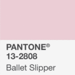 Ballet Slipper - Pantone Herbst-Trendfarbe 2017