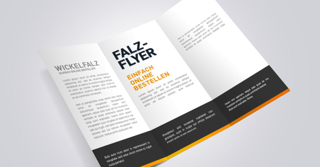 Flyer Alles Uber Formate Arten Grammaturen Falzung