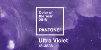 Pantone Farbe des Jahres 2018 Ultra Violet 18-3838