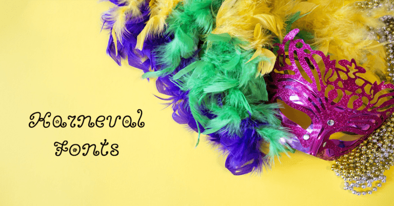 Kostenlose Karneval-Schriften: 10 Fonts für Ihre Designs