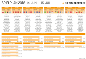 A2 Spielplan 2018 orange DE