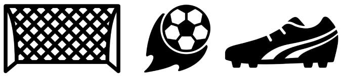 Fußball Icons Freepik