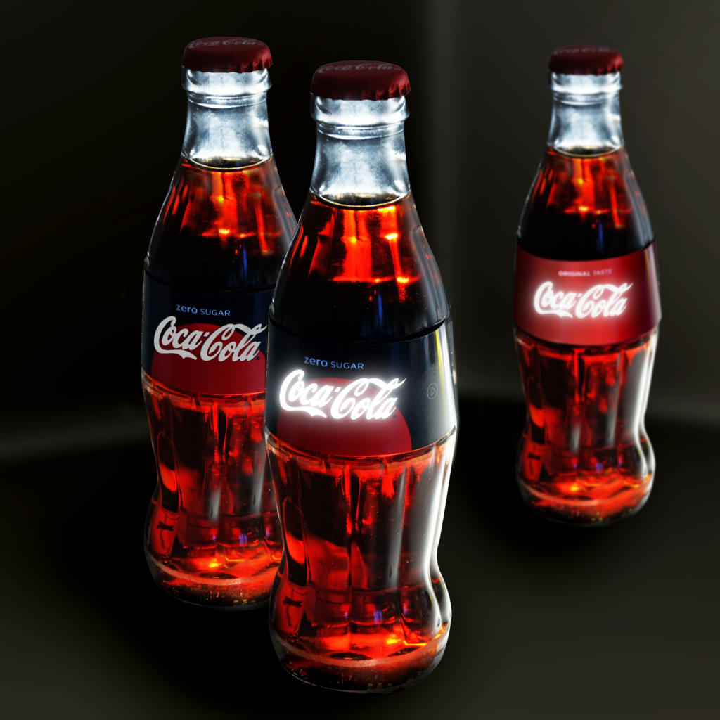 Gewinner des Deutschen Verpackungspreises 2017 in der Kategorie "Neues Material": Coca Cola mit leuchtenden OLED-Flaschenlabels