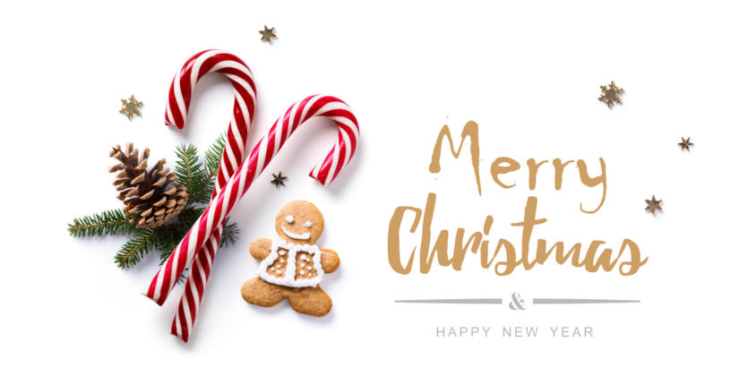 Adventskalender gestalten: Merry Christmas Motiv
