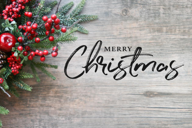 Adventskalender gestalten: Merry Christmas Motiv