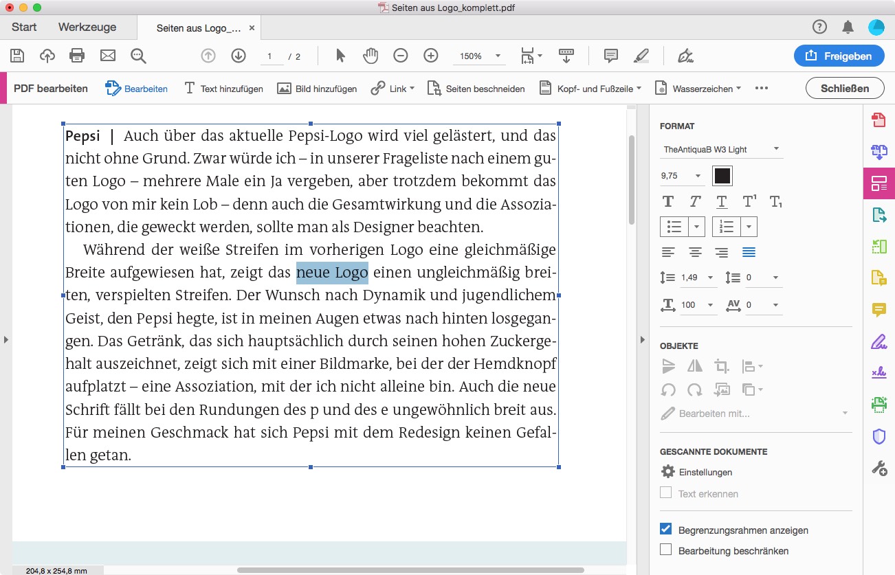 pdf datei bearbeiten online kostenlos