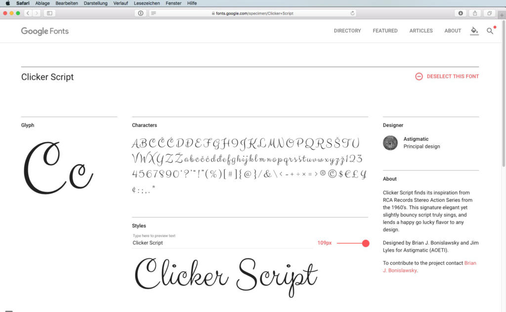 Script-Font Clicker Script