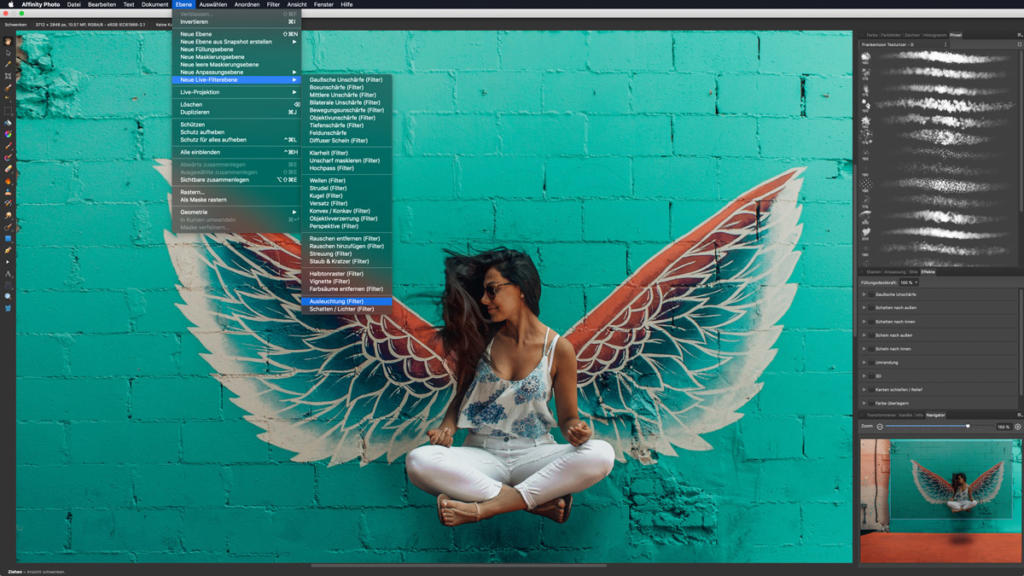 Live-Filterebenen-Affinity-Photo