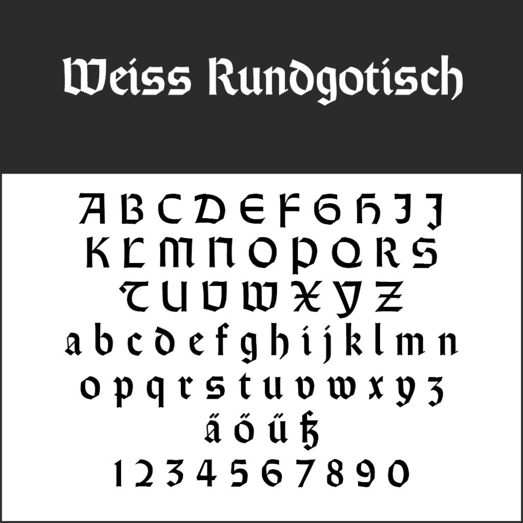 Altdeutsche Schrift - Wissenswertes und kostenlose Fonts