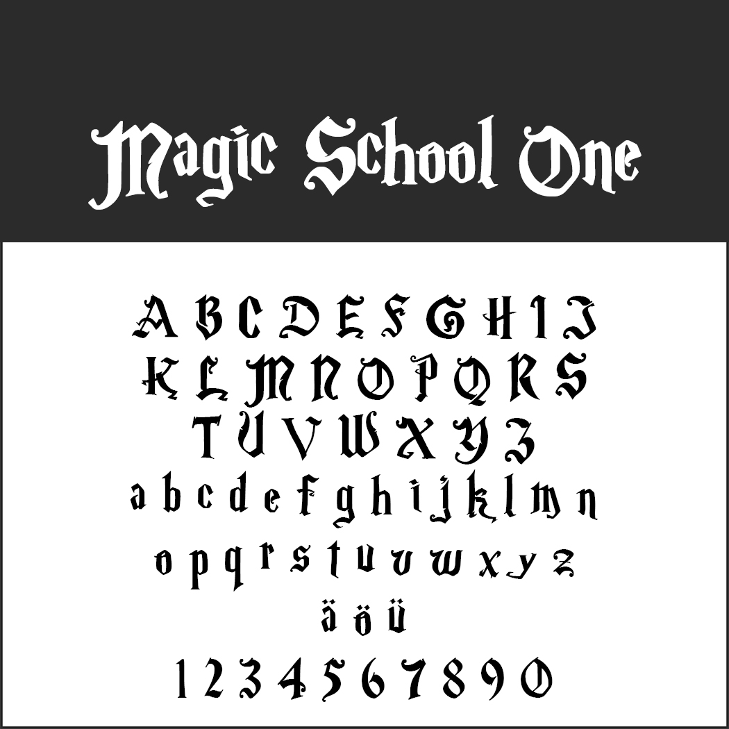 free harry potter font and the sorcerers stone