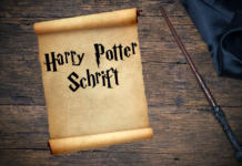 Beitragsbild Harry Potter Schrift