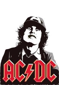 Schriftart AC/DC