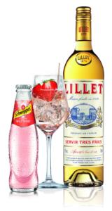 Co-Branding von Lillet und Schweppes