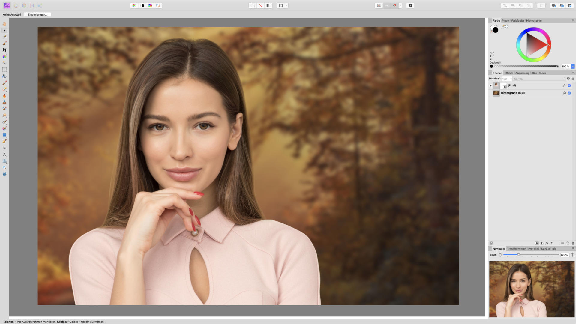 Mit Affinity Photo Freistellen Hintergrund Andern Oder Ausschneiden