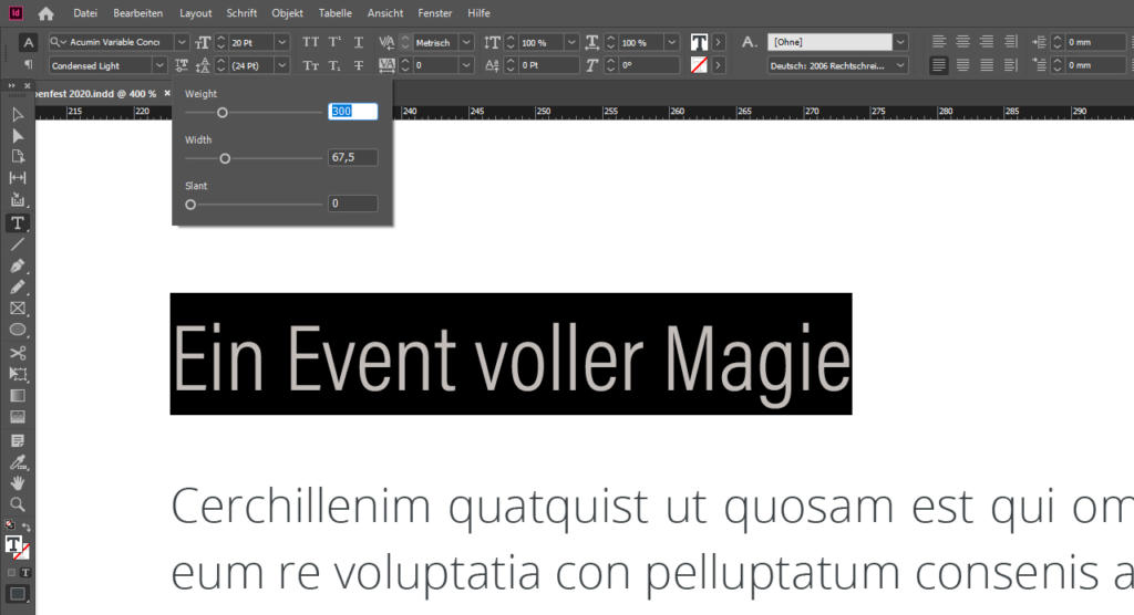 Neue InDesign-Features 2020