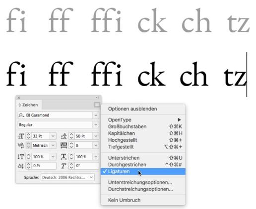 Was sind Ligaturen? Wenn Buchstaben elegant verschmelzen