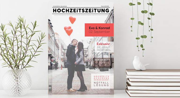 Hochzeitszeitung – Ideen und Inspiration für ein einzigartiges Erinnerungsstück