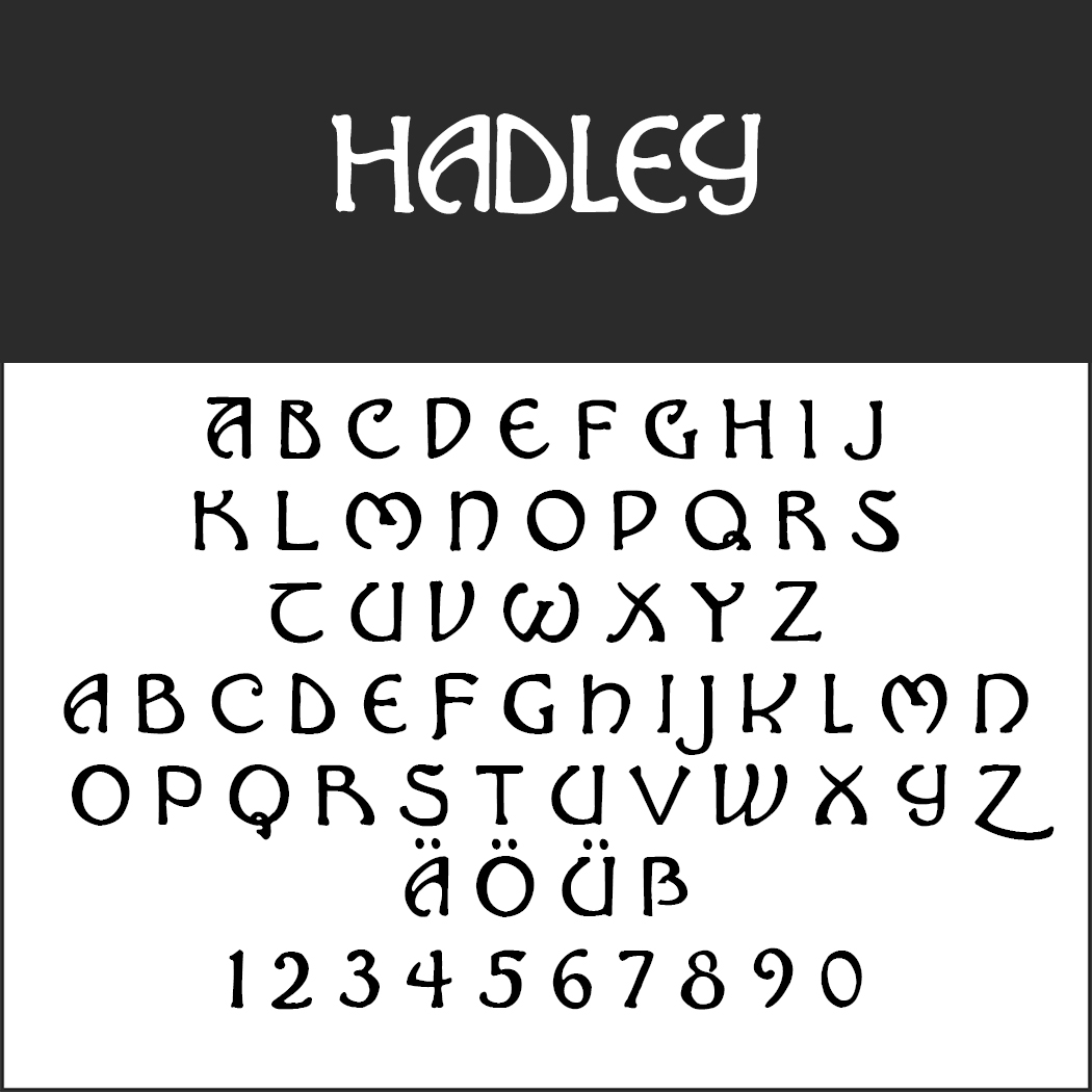 Mittelalter Schrift: Hadley