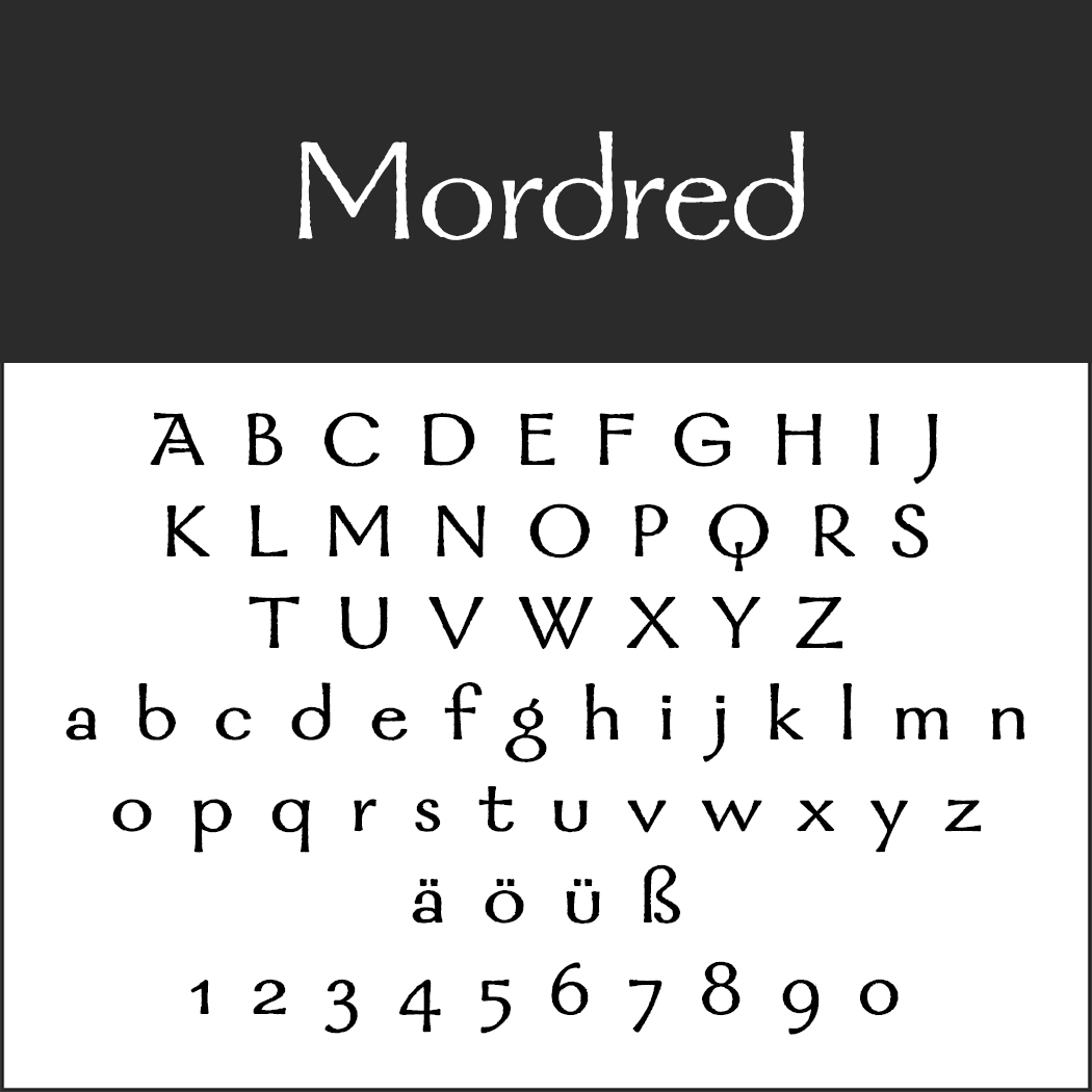 Mittelalter Schrift: Mordred