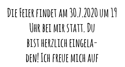 Beispiel Zeilentrennung an ungeeigneten Stellen