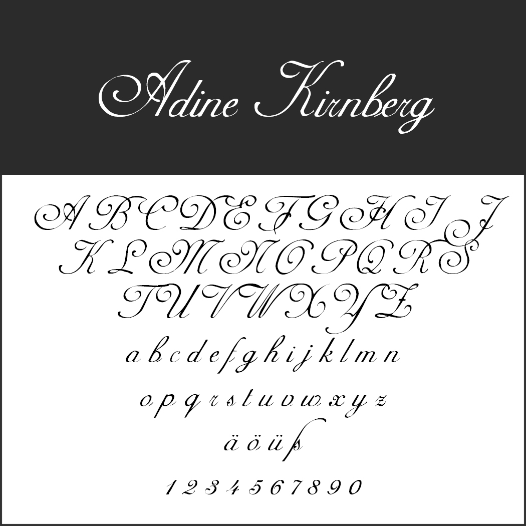 Tattoo Schriftarten