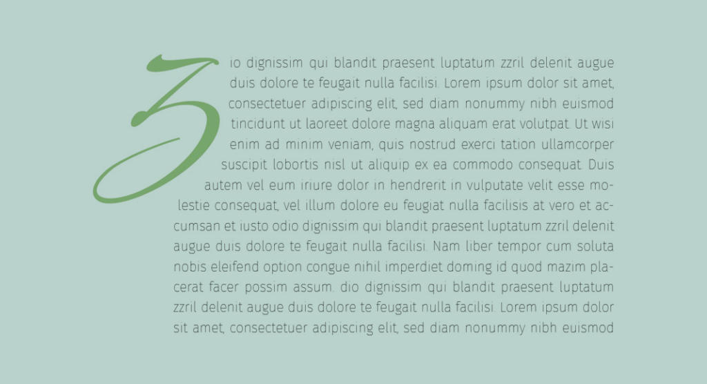 Initial Wann und wie wird es im Layout richtig eingesetzt?