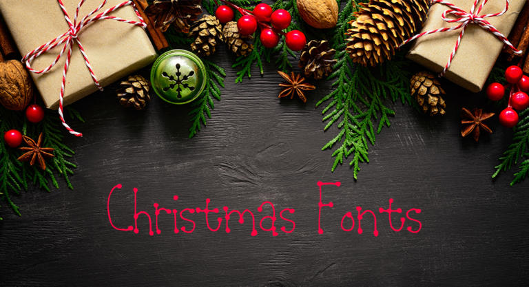 Vielseitige Christmas Fonts zum kostenlosen Download