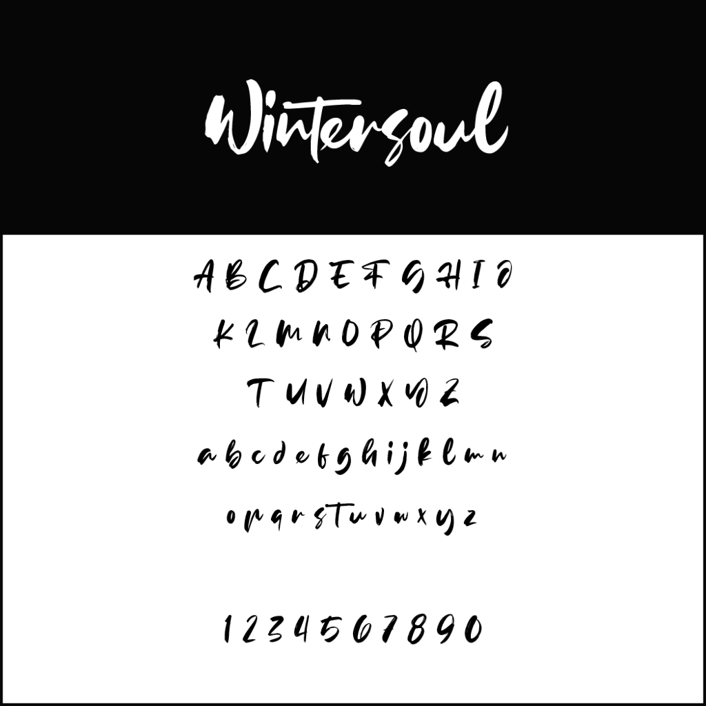 Christmas Fonts _ Wintersoul