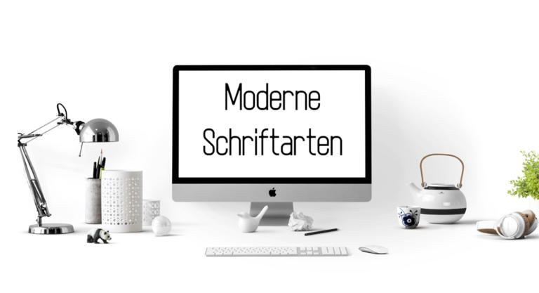 Moderne Schriftarten als kostenlose Download-Fonts