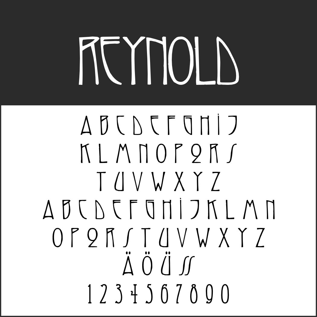 1920er Font: Reynold