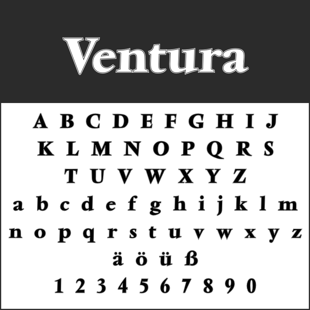 Serifenschrift: Ventura