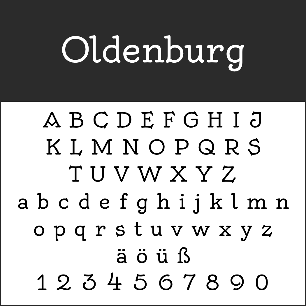 Deutsche Schrift: Oldenburg