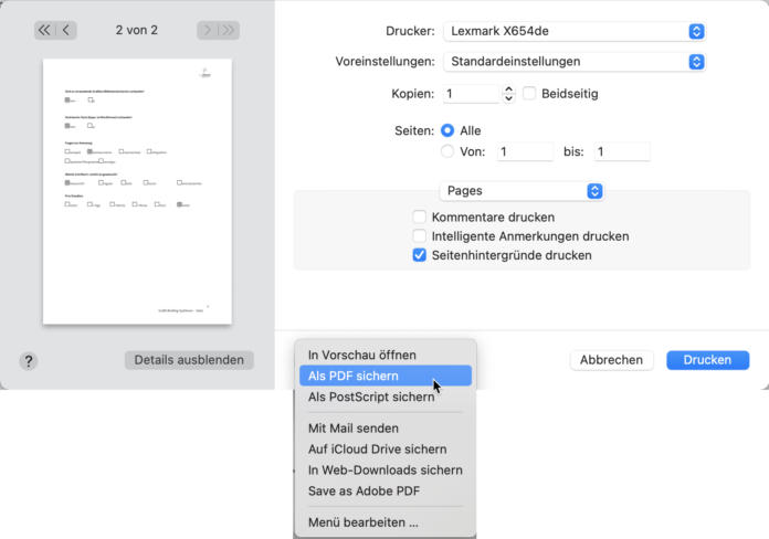 In PDF drucken – wie Sie aus jeder Software ein PDF erzeugen