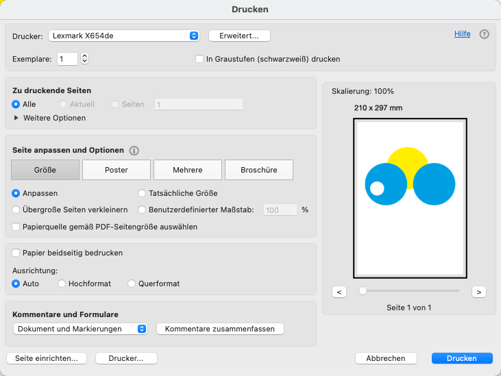 PDF ausdrucken – so funktionieren die verschiedenen Druckfunktionen