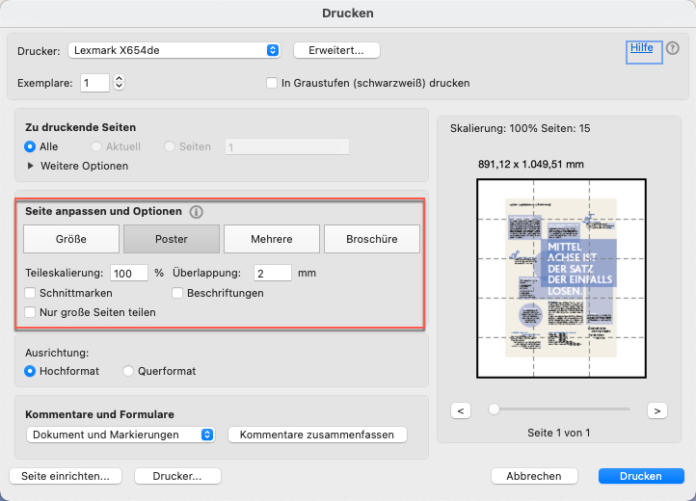 PDF ausdrucken so funktionieren die verschiedenen Druckfunktionen