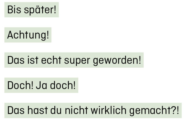 Wann Setzt Man Ein Ausrufezeichen www.onlineprinters.de