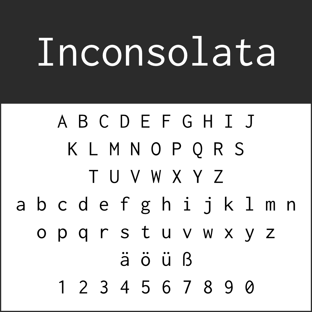 Monospace Font